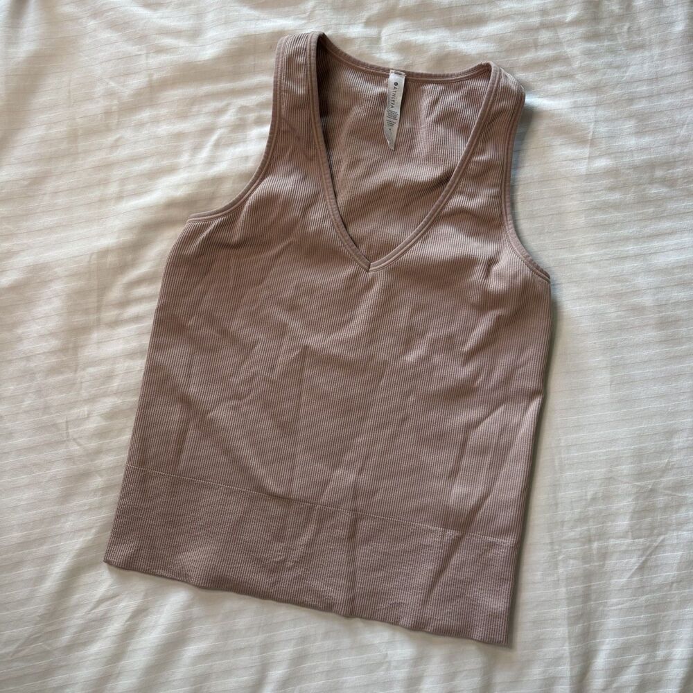 Athleta Ribbed Tank Top